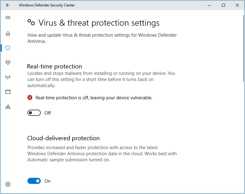 turn off Windows Antivirus for using kmsauto